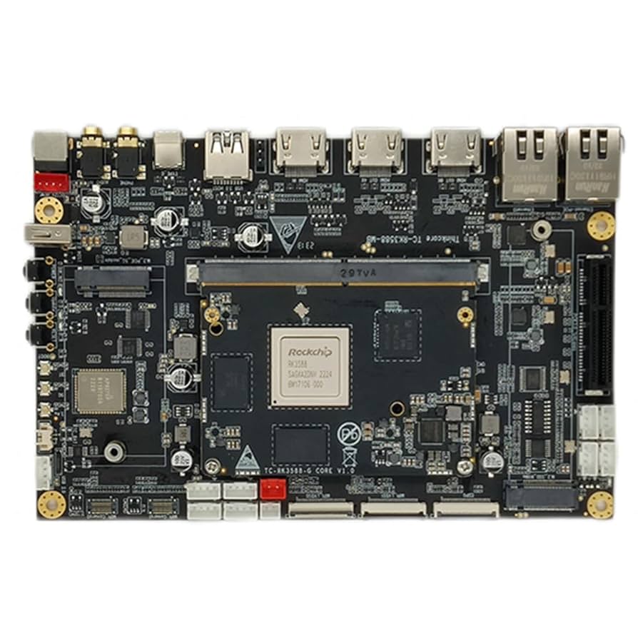 TC&TP Rockchip RK3588 8K AI Single Board Computer, 8-core 64